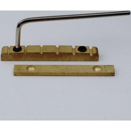 43mm Adjustable Guitar Nut-Bell Brass Nut(43 x 5mm)Split Regulation Replacement Parts Compatible with Gibson Les Paul LP