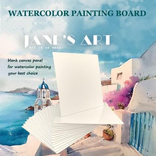 Draw Panel 10x15cm Watercolor Painting Board 3Pc Canvas Panel For Special Watercolor Paper Art Supplies
