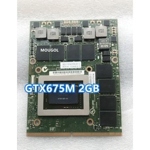 Brand NEW GTX675M GTX 675M VGA Video Graphics Card 7W4GT DDR5 For laptop Dell M6000 M6600 M6700 M6800 M15X M17x R2 R3 R4