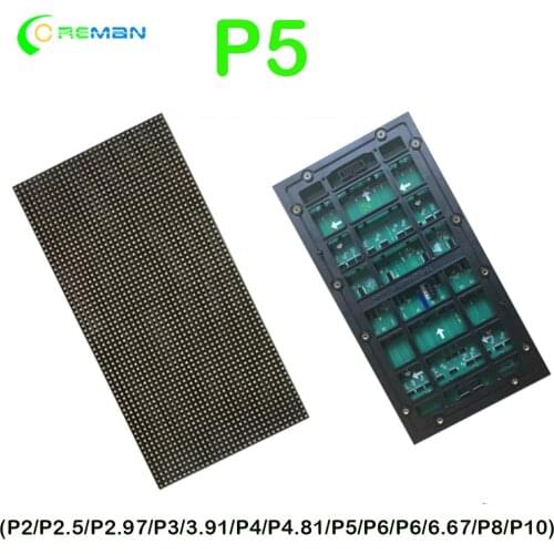 LED outdoor display panel p5 led module dot 320X160MM / RENTAL led display tv screen wall P5 led panel module