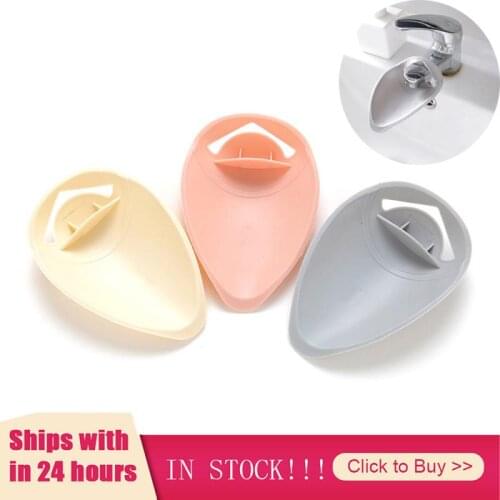 1pc Faucet Extender Water Saving Help Children Wash Hands Device Lengthened Sink Tools Kitchen Bath Accessories Faucet Extension