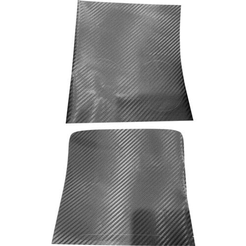 For Tesla Model 3 2021 Center Console Cover Sticker Carbon Fibre Central Control Panel Protective Patch