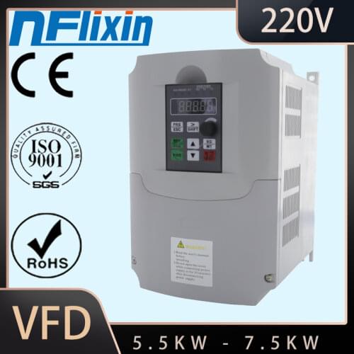 For Europe 1 phase input and 3 phase output frequency converter/ ac motor drive/ VSD/ VFD/ 50HZ Inverter 220 v 2.2KW-7.5KW