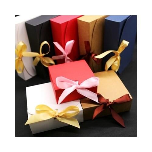 10/20pcs/lot Gift boxes with ribbon,wedding favor boxes,baby shower favor boxes,party gift boxes