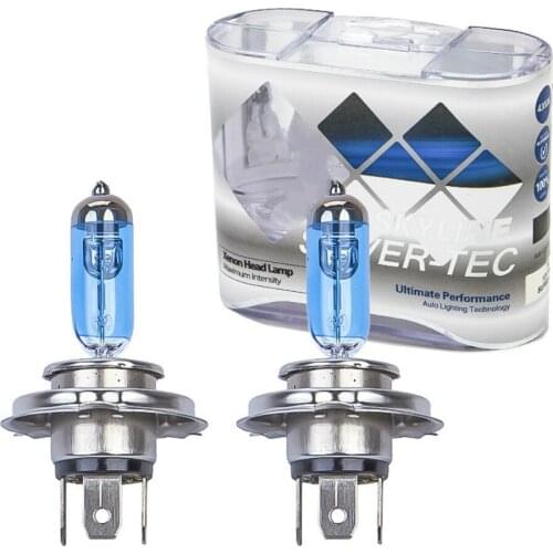 2x 12V 100W H4 9003 HB2 Super Bright White Xenon Halogen Car Headlights Bulbs Fog Lamp Car Bulb H4 Bulbs XENON Auto Head Lights