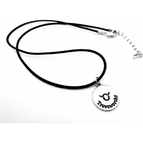 30PCS Zodiac Taurus Necklace Signs 12 Constellation Rope Necklace Horoscope Disc Trustworthy Letter Leather Necklaces
