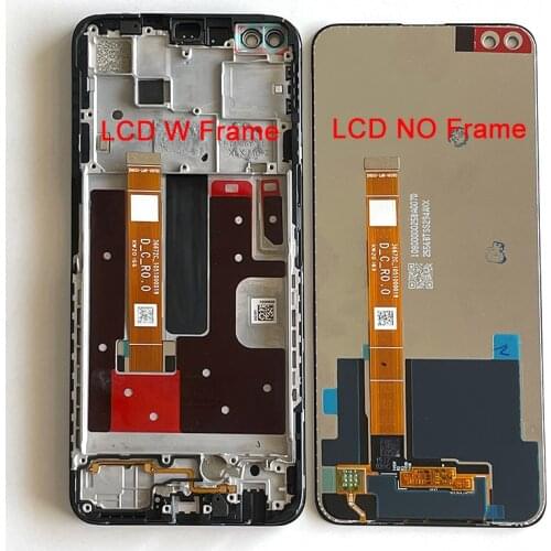 6.57" Original For Oppo Reno4 Z 5G Reno 4 Z CPH2065 LCD Display Screen Frame+Touch Panel Digitizer For Oppo Reno4Z 5G Reno 4z