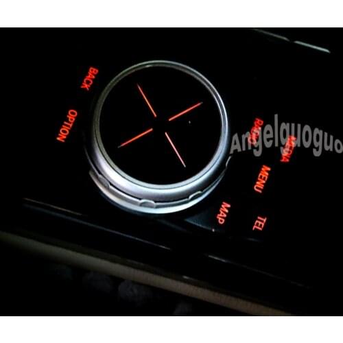 Angelguoguo Car Multimedia Buttons Cover M Emblem Stickers for BMW E46 E39 E60 E36 F30 F10 X5 E35 E34 E30 F20 E92 E60 M5