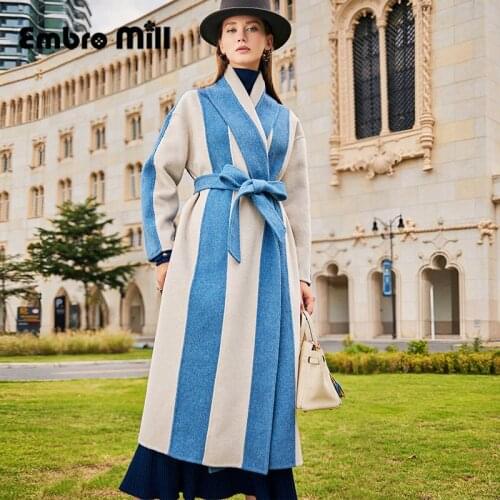 Embro Mill Womens Blue Coats