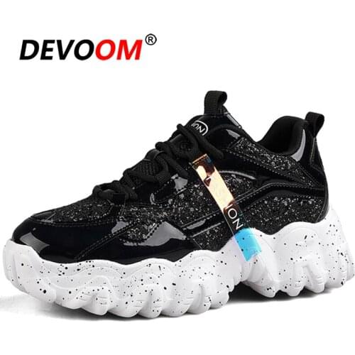 Fashion Chunky Sneakers Women Summer Casual Woman Flats Platform Ladies Shoes 2020 Breathable Mesh Soft Triple s Female Shoes 41