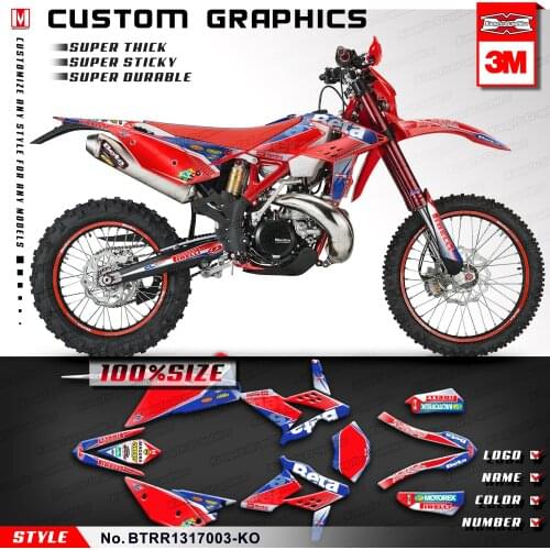 KUNGFU GRAPHICS Custom Decals Vehicle Wrap for Beta 250 300 350 390 430 480 RR 2013 2014 2015 2016 2017 Style no. BTRR1317003-KO