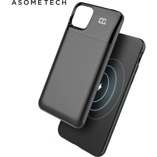 Magnetic Wireless Battery Charger Cases for iPhone X XS Max XR 11 Pro Case Power Bank Battery Case Power Case External Battery