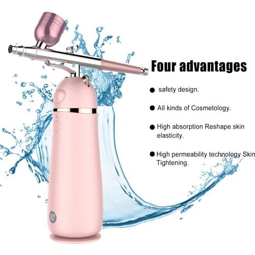 Face Steamer 0.4mm Airbrush Makeup Cake for Compressor Kit Air-brush Spray Gun for Art Painting Manicure Craft Spray Model