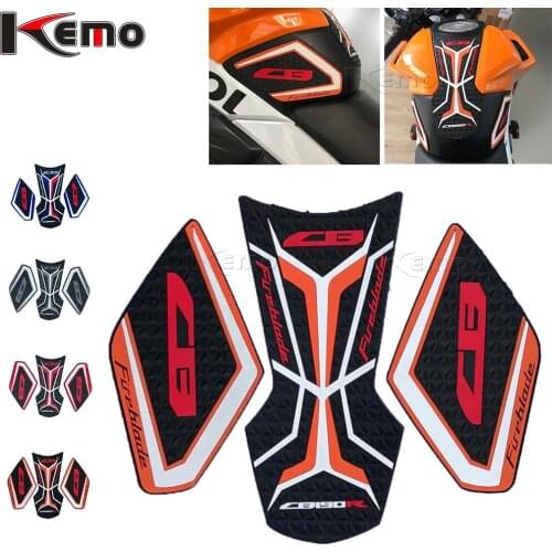 For Honda CB190r CB190R CB 190R Motorcycle Side Decal Gas Knee Grip Protector Anti Slip Sticker Tank Traction Pad