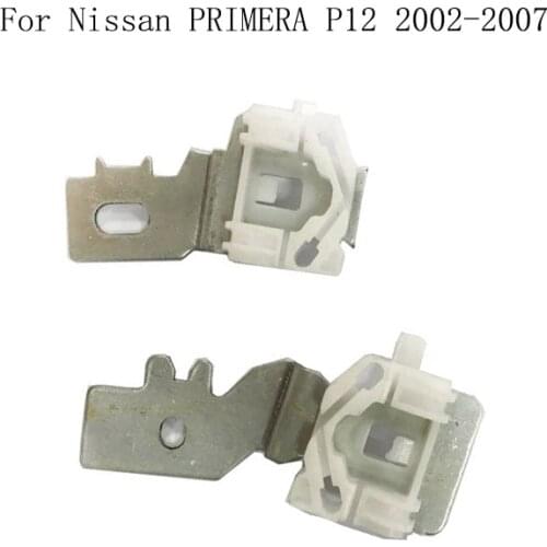 For Nissan PRIMERA P12 2002-2007 Power Electric Car Window Regulator Window Lifter Repair Clips Metal Slider Front Right