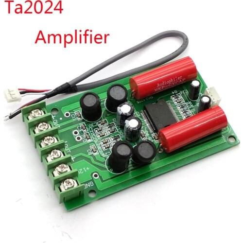 TA2024 12V 2x15W AMP Amplifier Board Module Mini HIFI Digital Audio Module For Car