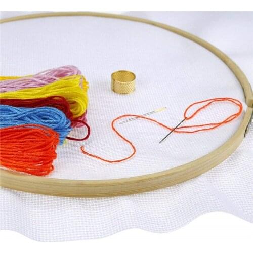 Cross Stitch Fabric 30x30cm 30x45cm Cloth 11CT Cotton Embroidery Canvas DIY Needlework Sewing Handcraft For Women