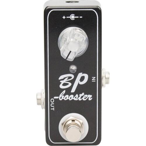 MOSKY BP Booster Guitar Pedal Clean Booster Guitar Effect Pedal True Bypass Metal Shell Switching Guitar Clean Booster Pedal
