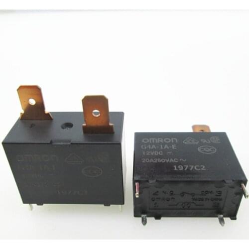 HOT NEW G4A-1A-E-12VDC G4A-1A-E 12VDC G4A-1A G4A 1A E 12VDC 12V DC12V 20A 250VAC Water heater air conditioning 12V Relay 4PIN