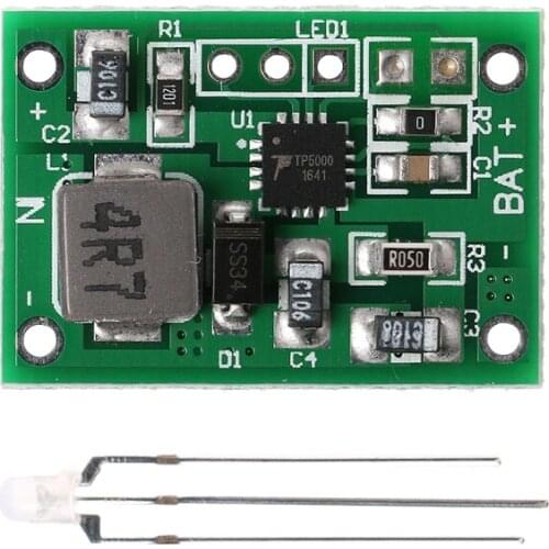 TP5000 3.6v/4.2v 2A Charger Board 3.7v Lithium 3.2v LiFePO4 Battery Charging