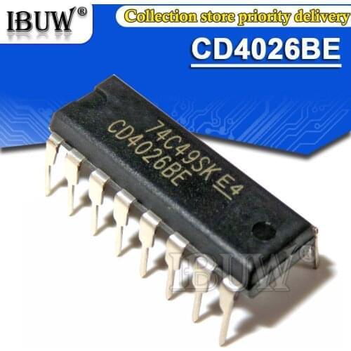 100PCS CD4026BE DIP CD4026 DIP-16 CD4026BD DIP16