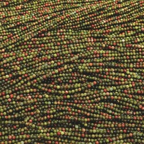 3mm round 14 style natural stone chalcedony jades shell tiger eye loose spacers beads accessories jewelry findings 15inch B387