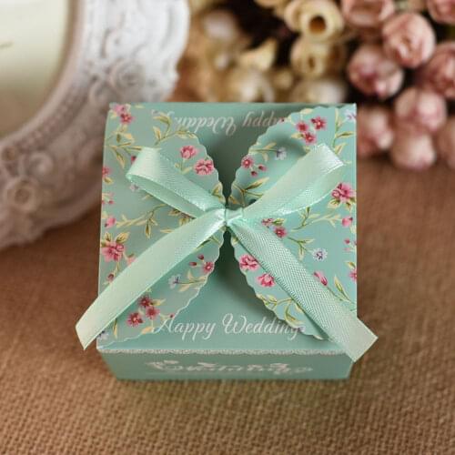 Free shipping Fashion personalized wedding supplies candy bags Candy BOXGift Boxes Wedding Party Favor Decoration 50pcs/lot