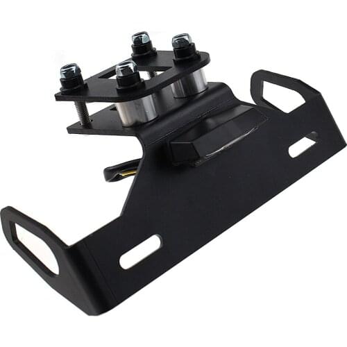For Kawasaki Z800 2013-2017 Motorcycle License Plate Holder License Bracket Tail Tidy Fender Eliminator Black