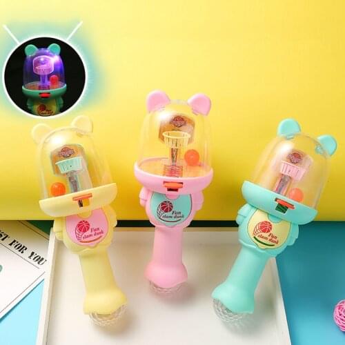 Childrens mini sound and light sound effect shooting machine toy handheld fun game machine boy and girl amusement machine