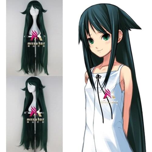 Hot Japanese Anime halloween Saya No Uta Saya Scale Painted Figure cosplay party wig adult +wig cap