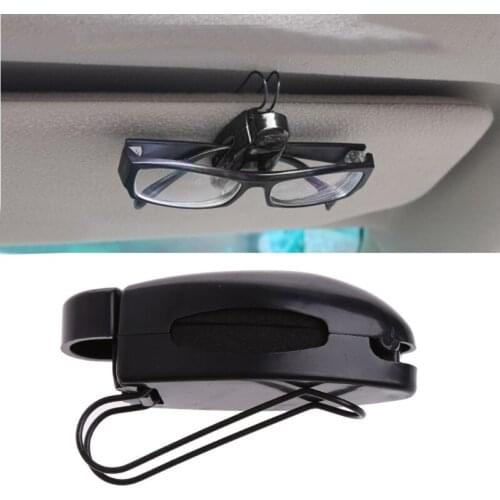 2021 New Car Auto Sun Visor Clip Holder For Reading Glasses Sunglasses Eyeglass Card