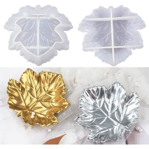 Maple Leaf Ashtray Tray Silicone Mold for DIY UV Resin Mould Silicone Molds Art Craft Jewelry