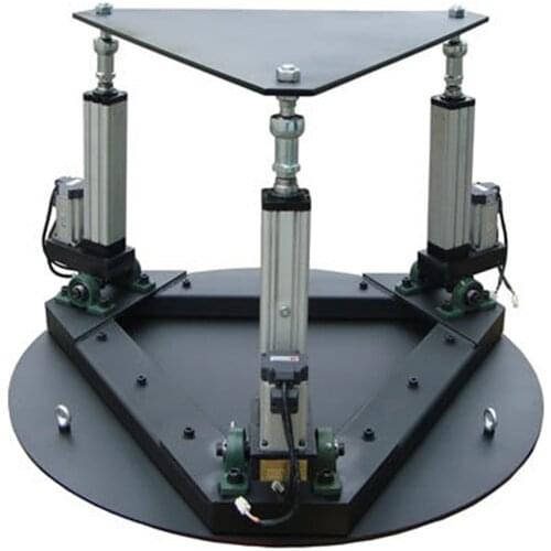 3DOF (Degree of Freedom) Motion Simulation Platform Hexapod Platform Stewart Platform Flight Simulator, Car Driving Simulator