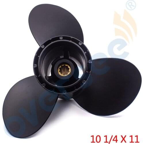 58100-96420-019 Propeller For Suzuki Johnson Evinrude Outboard 20-30 PS S30 10 1/4 x 11 Aluminium