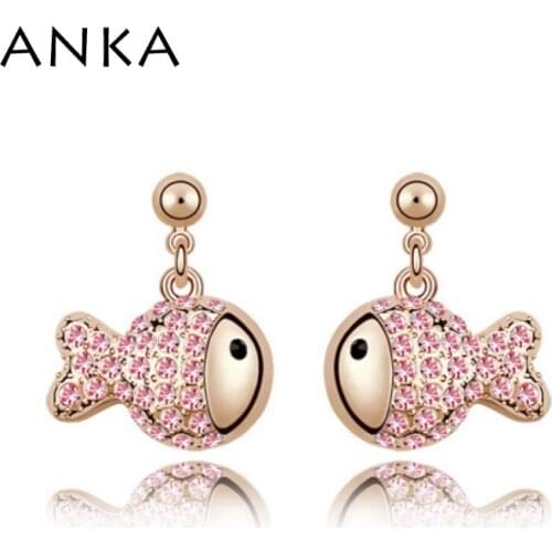 ANKA Sale New Earring Brincos Free Shipping Wholesale Price Free Pendant Earrings Fit For Evening Dress Wedding #83518