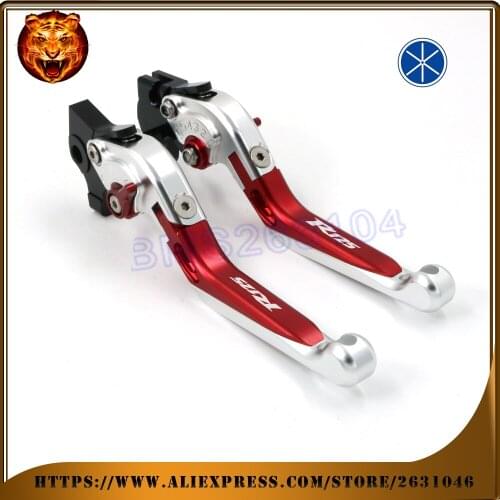 Adjustable Folding Extendable Brake Clutch Lever For YAMAHA YZFR125 YZF R125 2012 2013 BLUE black Motorcycle Accessories