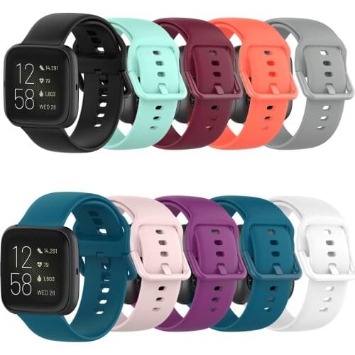 Official Silicone Band For Versa Lite/versa 2 Sport Rubber Original Watchband For Fitbit versa /blaze Wristband Replace Bracelet