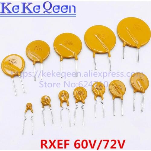 JK60 Resettable Fuse PTC RXEF005 RXEF010 RXEF020 RXEF025 RXEF030 RXEF040 RXEF050 RXEF075 RXEF090 110 135 200 250 300 375 400 500