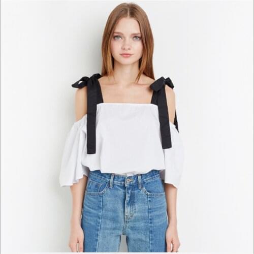 Женские белые рубашки THE REAL MOI MEME China At AliExpress