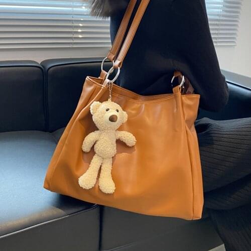 Vintage Big Tote Bags for Women Designer Soft Leather Shoulder Bag Roomy Top Handle Handbag Ladies Large Casual Shopper Hand Bag