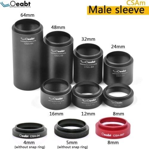CSA series male to female lens tube extension tube cage type shading tube cage coaxial system 30mm lens tube optical experiment