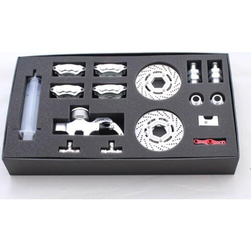 FID 4 Wheel Hydraulic Brake For BAJA 5B 5T 5SC (silver color)