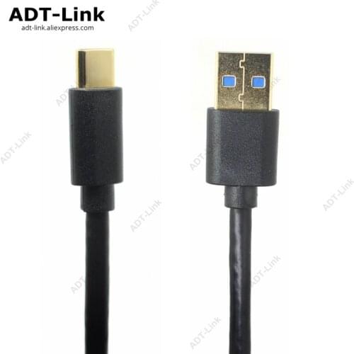 USB 3.0 Type C Cable for USB C Mobile Phone Cable Fast Charging Type C Cable for USB Type-C Devices 0.5m / 1.0m /1.8m