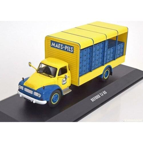 Diecast 1/43 Alloy Car Model BEDFORD TJ 6S 1965 Beer Transporter Exquisite Toy Collection Decoration Display Metal Birthday Gift
