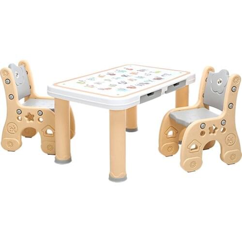 Cartoon childrens educational early childhood children tables and chairs and tables for suits kids table and chair set