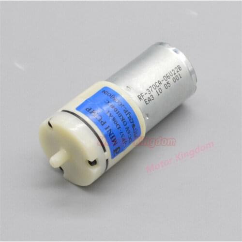 RF-370CA Motor DC 3V-6V 5V Inflation Air Pump Micro Mini Oxygen Pump for Medical Device Fish Tank Aquarium