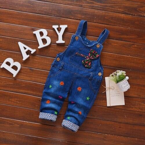 Джинсовые комбинезоны для девочек TBwish China At AliExpress