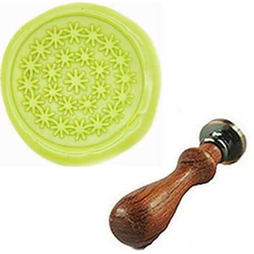Vintage Retro Classical Dandelion Wax Sealing Stamp Arts Crafts Wax Seal Stamp Metal Stamp Wedding Invitation Letter