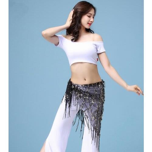Belly Dance Skirt For Adult Stage Performance Indian Dancing Costumes Women Belly Dance Hip Scraf Lady Training Dancing Wear