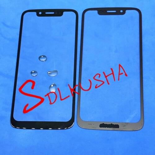 Front Outer Screen Glass Lens Replacement Touch Screen LCD Cover For Motorola Moto G7 Power XT1955 / G7 Play XT1952
